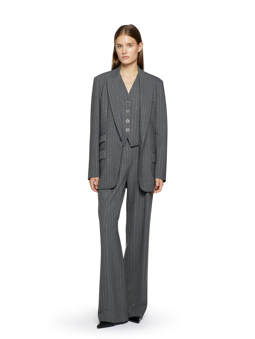 Space Simona Corsellini Giacca Monopetto Gessata