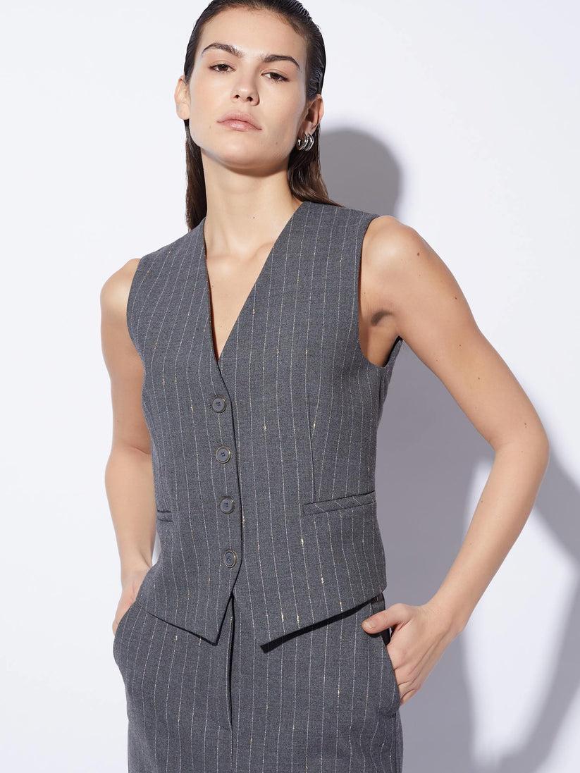 Space Simona Corsellini Gilet Gessato