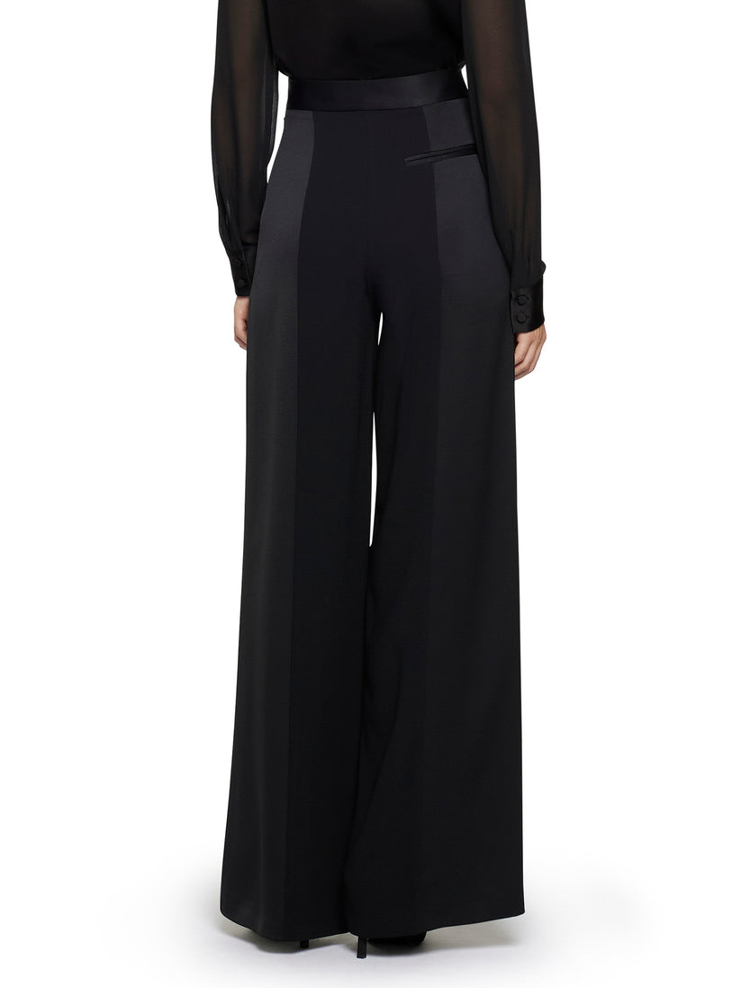 Space Simona Corsellini Pantalone In Enver Satin