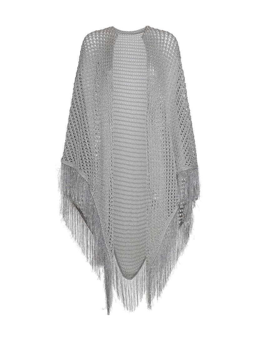 Space Simona Corsellini Scialle in crochet lurex Space Simona Corsellini Scialle in crochet lurex