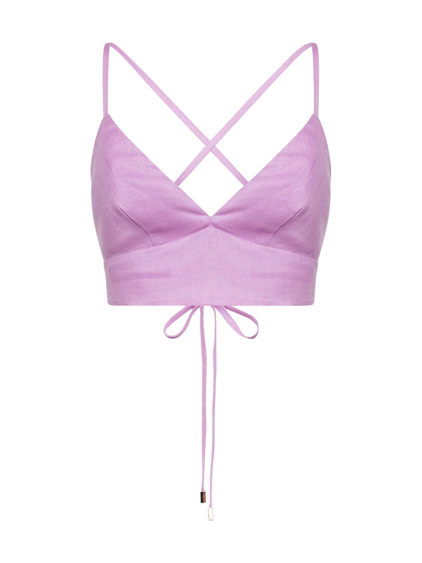 Space Simona Corsellini Top bra in tecno lino Space Simona Corsellini Top bra in tecno lino