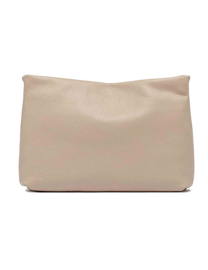 Spatarella Borse A Spalla Donna Brenda In Pelle Cipria Con Tracolla Removibile