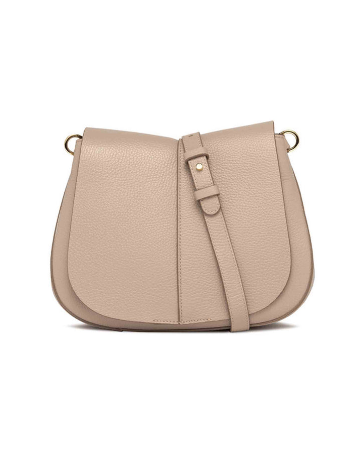 Spatarella Borse A Spalla Donna Helena Round In Pelle Phard Con Doppia Tracolla