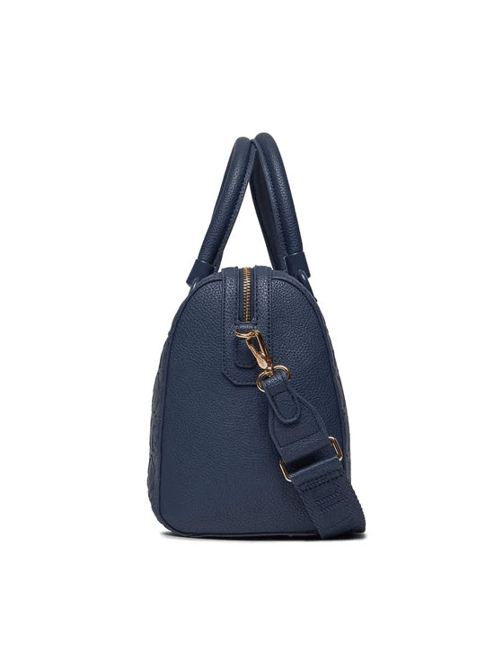 Spatarella Borse Donna A Mano In Similpelle Blu Navy