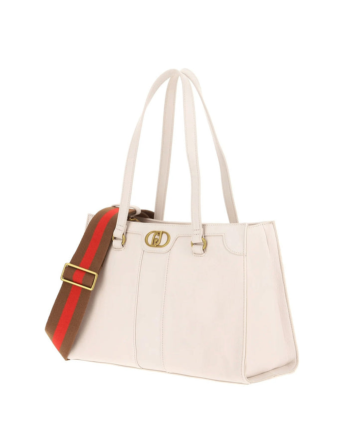 Spatarella Borse Donna A Spalla In Similpelle Bianca