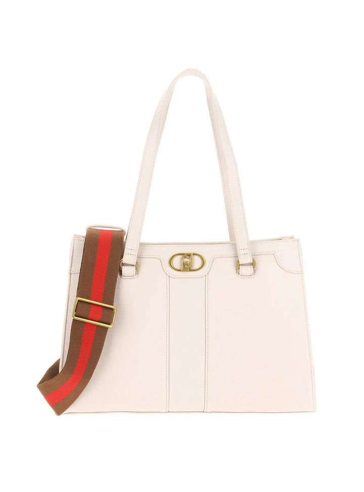 Spatarella Borse donna a spalla in similpelle bianca