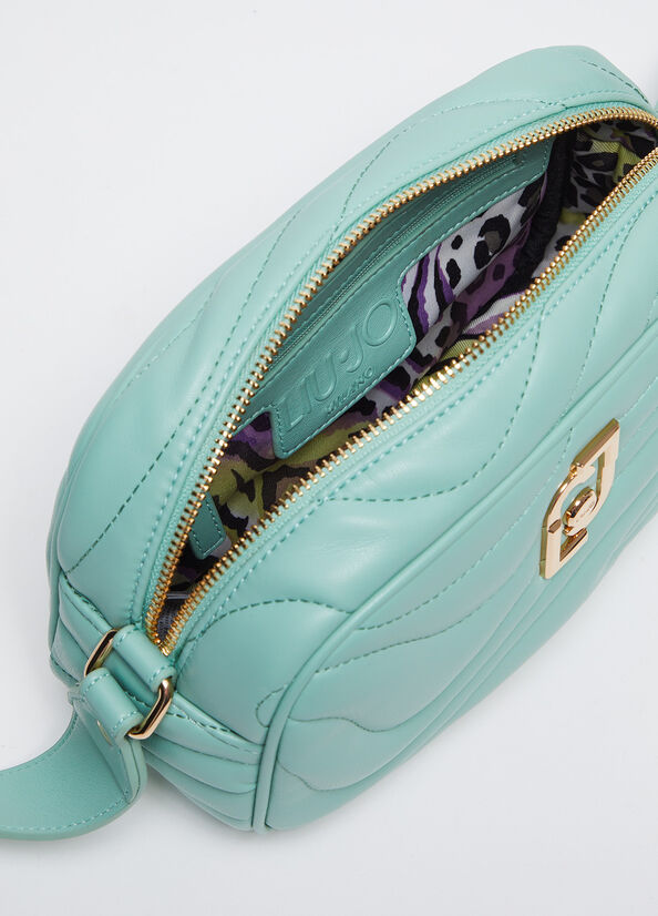 Spatarella Borse Donna A Tracolla In Pelle Sintetica Menta