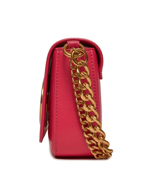 Spatarella Borse Donna A Tracolla In Similpelle Fuxia