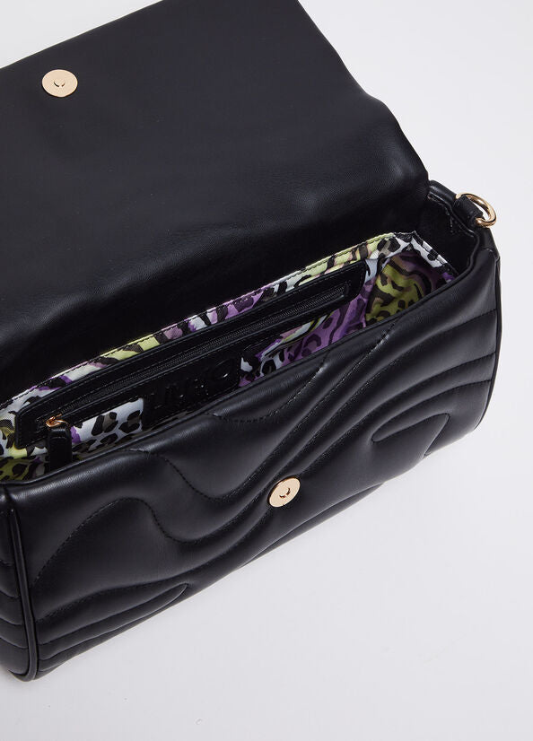 Spatarella Borse Donna A Tracolla In Similpelle Nera