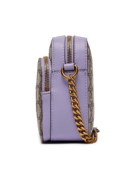 Spatarella Borse Donna A Tracolla In Tessuto Marrone