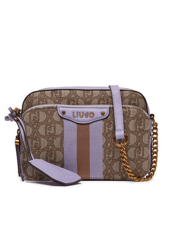 Spatarella Borse donna a tracolla in tessuto marrone