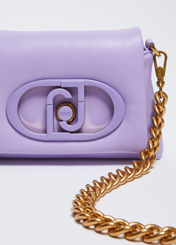 Spatarella Borse Donna A Tracolla LaPuffy In Similpelle Glicine