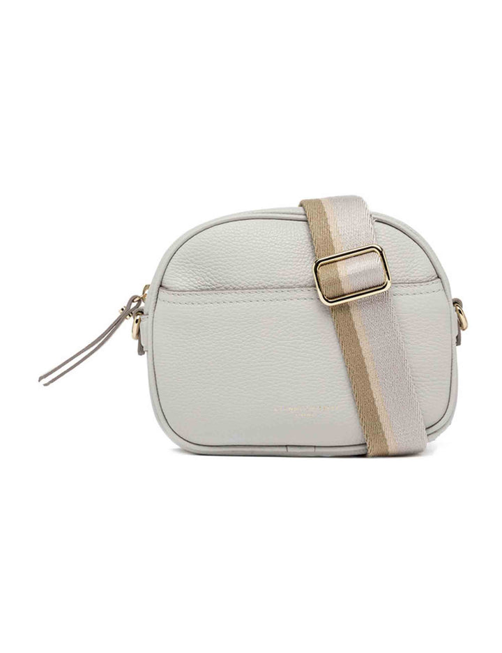 Spatarella Borse Donna A Tracolla Nina In Pelle Ghiaccio Con Tracolla In Terssuto