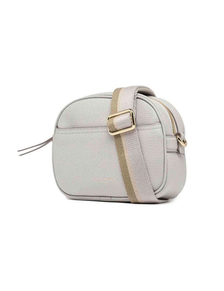 Spatarella Borse Donna A Tracolla Nina In Pelle Ghiaccio Con Tracolla In Terssuto