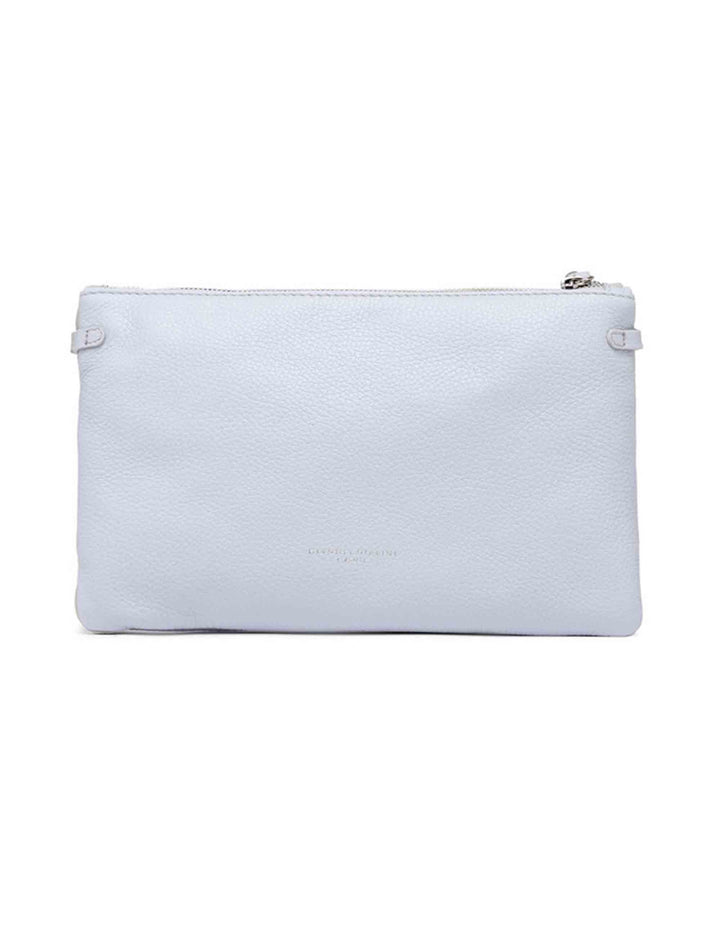 Spatarella Borse Donna Pochette Hermy In Pelle Acqua Con Manico A Bracciale E Tracolla In Pelle