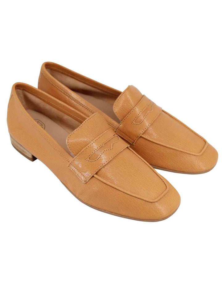 Spatarella Mocassini Donna In Pelle Sfoderata Cuoio