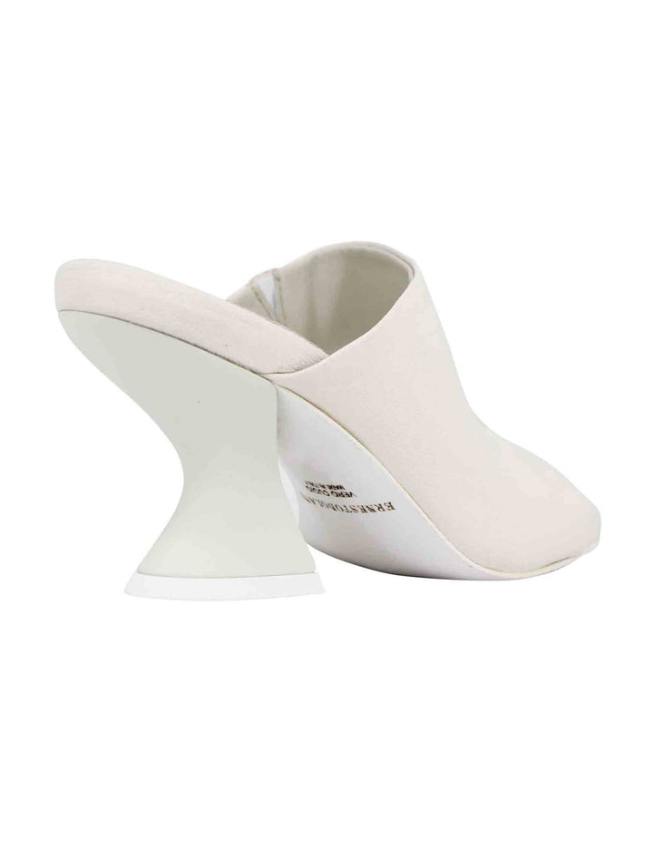 Spatarella Sandali Donna In Pelle Rosa Con Punta Tonda E Tacco In Tinta