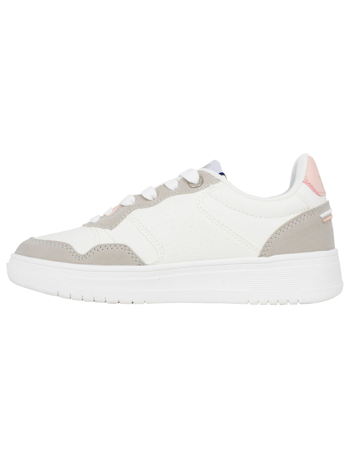 Spatarella Sneakers Donna In Eco Pelle Vintage Beige