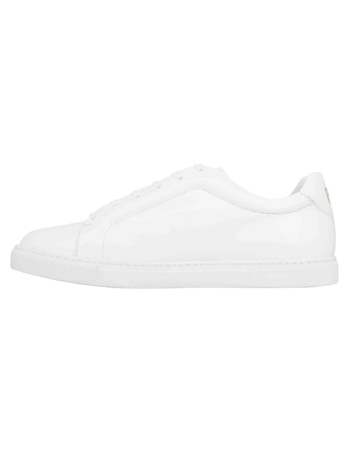 Spatarella Sneakers Uomo Foro Italico In Pelle Bianca