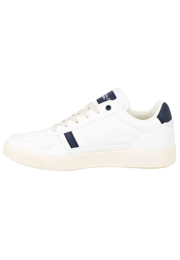 Spatarella Sneakers Uomo In Eco Pelle E Tessuto Bianco