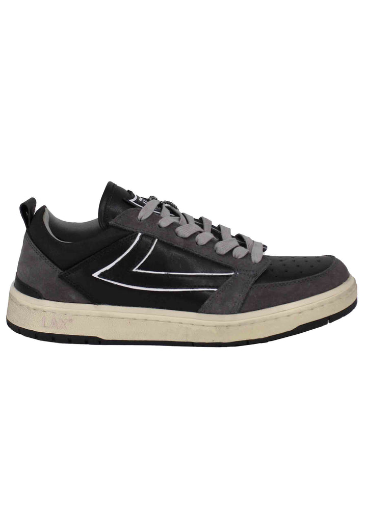 Spatarella Sneakers uomo Starlight Bicolor in pelle nera