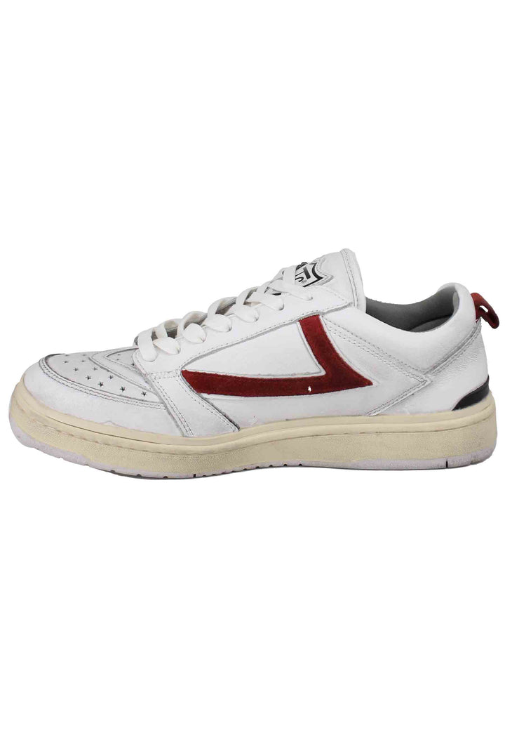 Spatarella Sneakers Uomo Starlight Shield In Pelle Bianca