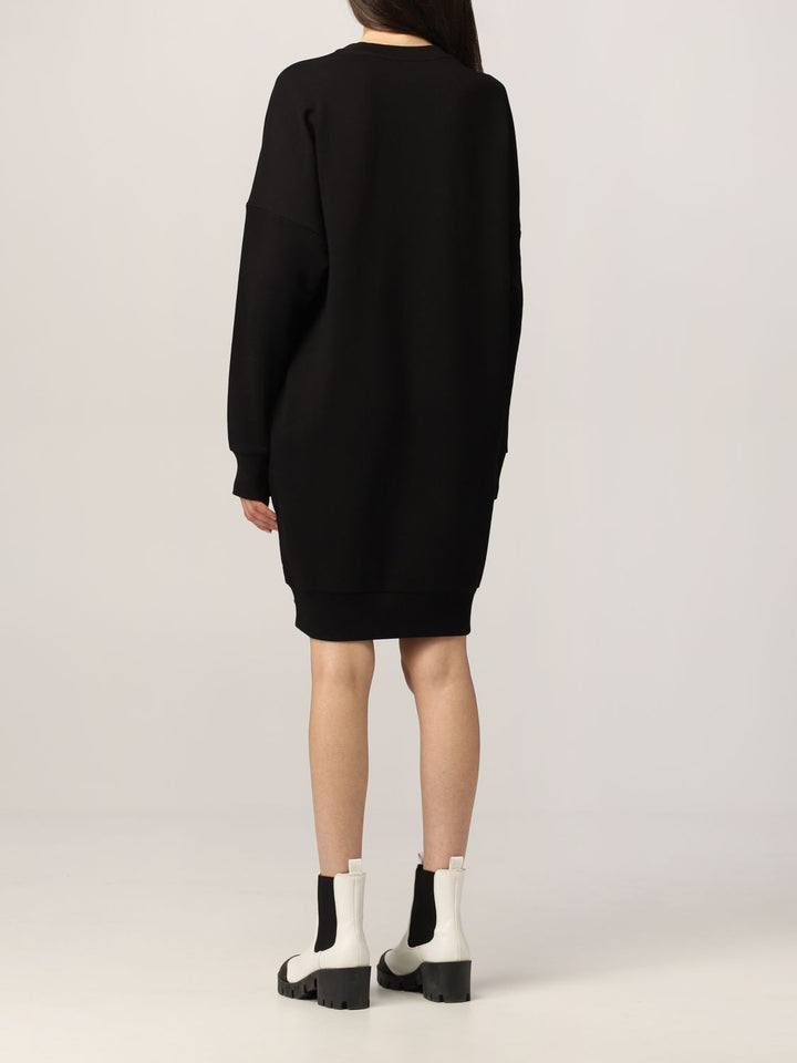 Spatarella Abiti Donna In Felpa Nero