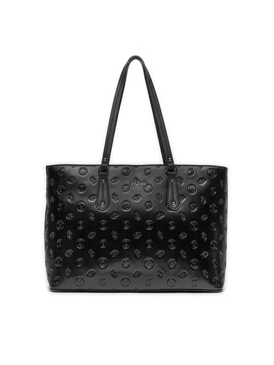 Spatarella Borse donna a spalla in similpelle nera