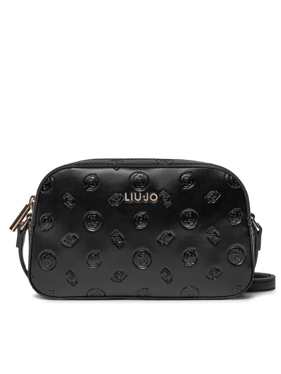 Spatarella Borse donna a tracolla in ecopelle nera