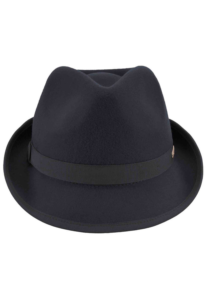Spatarella Cappello Donna Trilby In Lana Nera