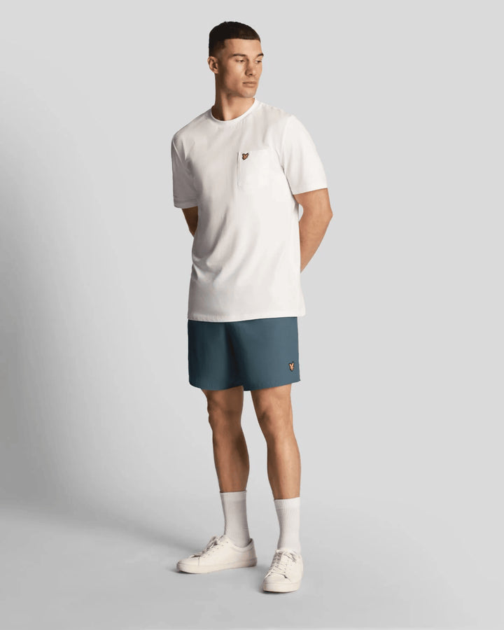 Spatarella Costumi uomo in tessuto verde