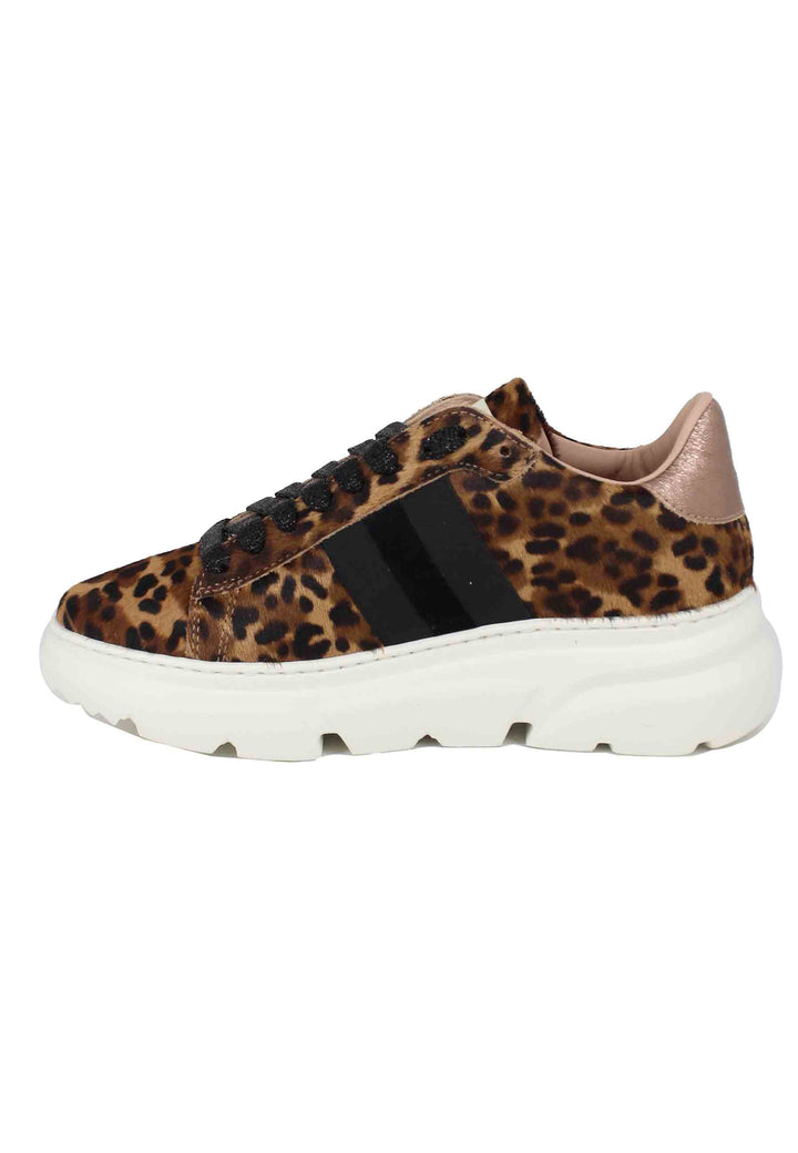 Spatarella Sneakers Da Donna In Pelle Maculata