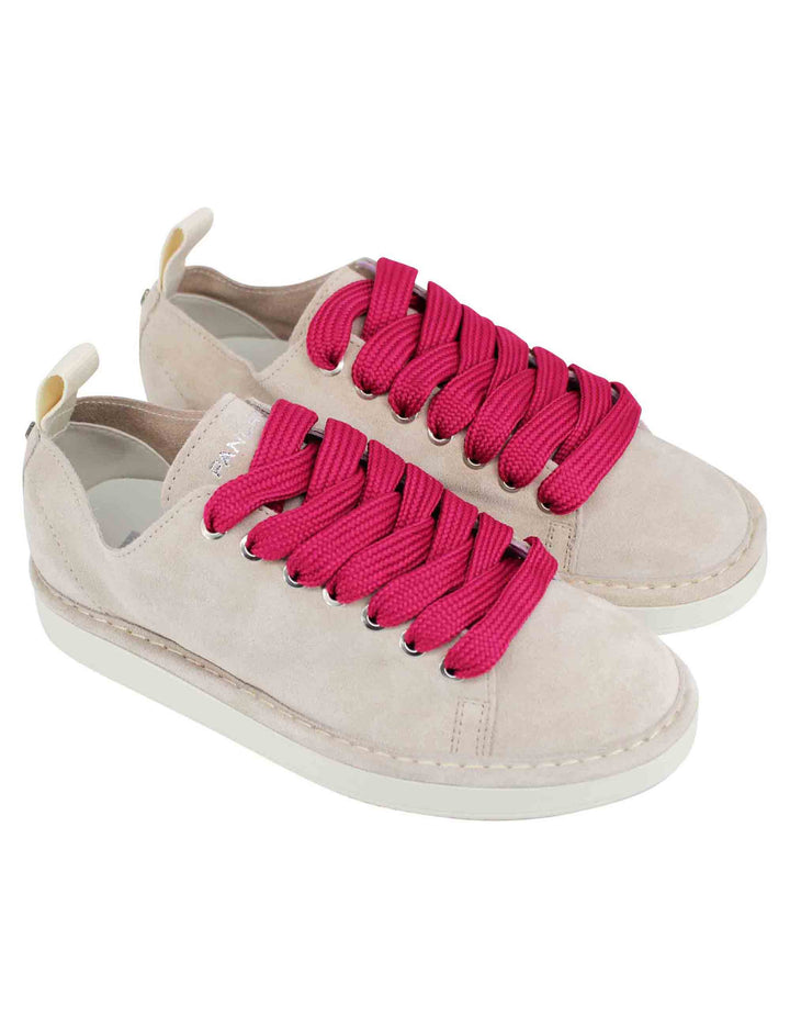 Spatarella Sneakers Donna In Camoscio Grigio