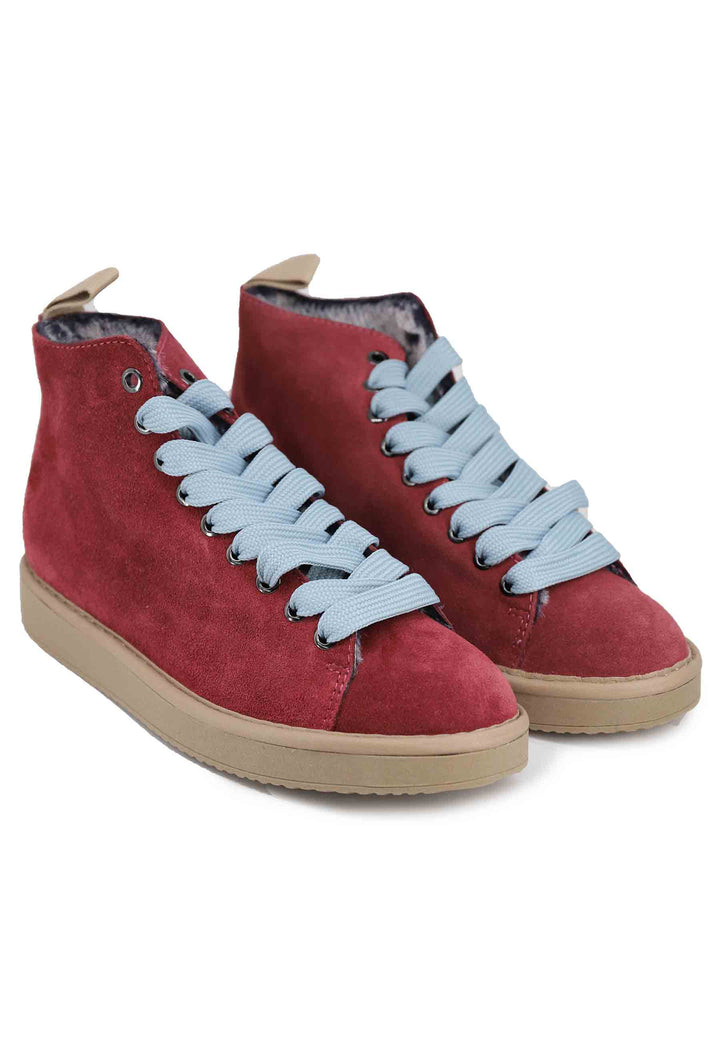 Spatarella Sneakers Donna In Camoscio Mattone