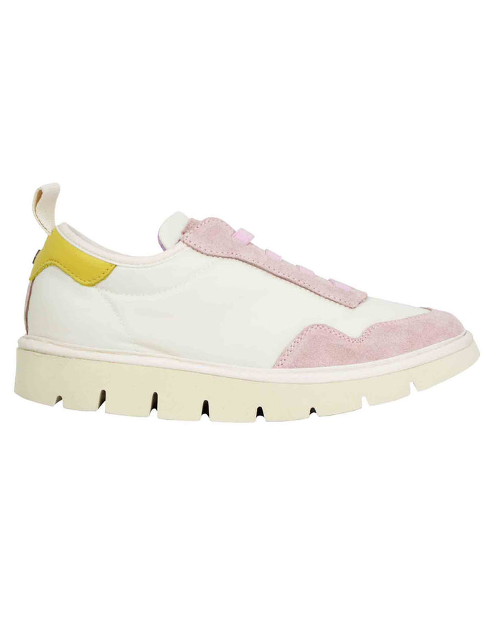 Spatarella Sneakers Donna In Tessuto Off White