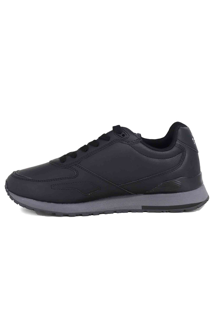 Spatarella Sneakers Uomo In Eco Pelle Nero