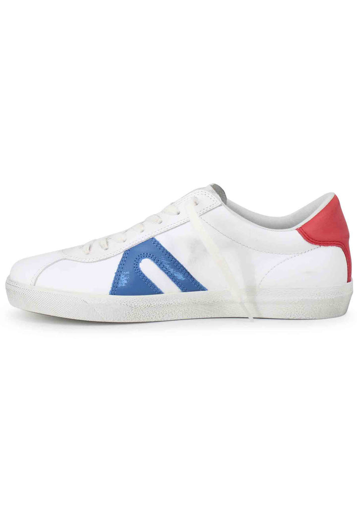Spatarella Sneakers Uomo In Pelle Bianca