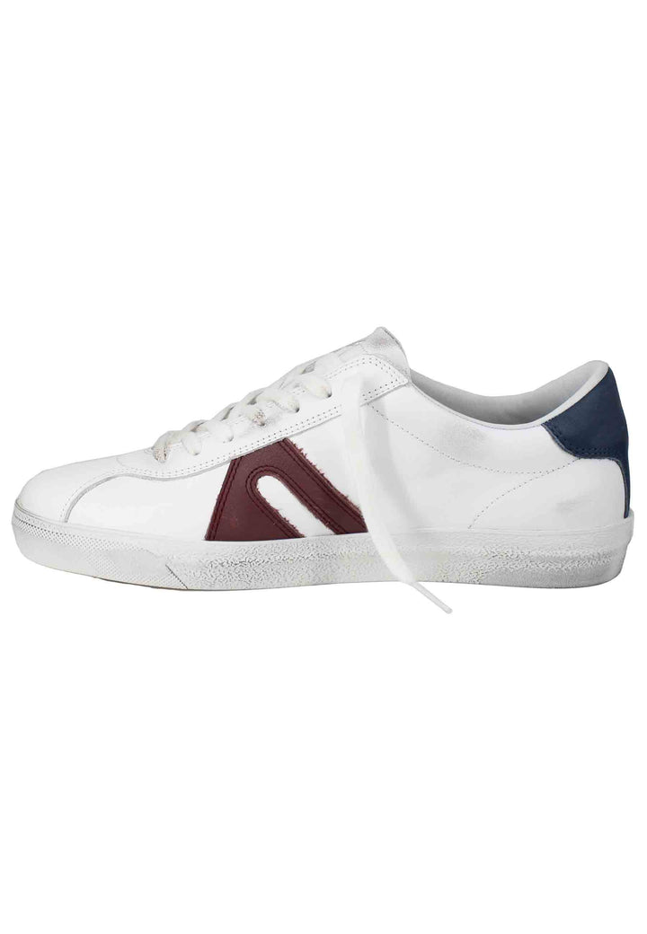 Spatarella Sneakers Uomo In Pelle Bianca