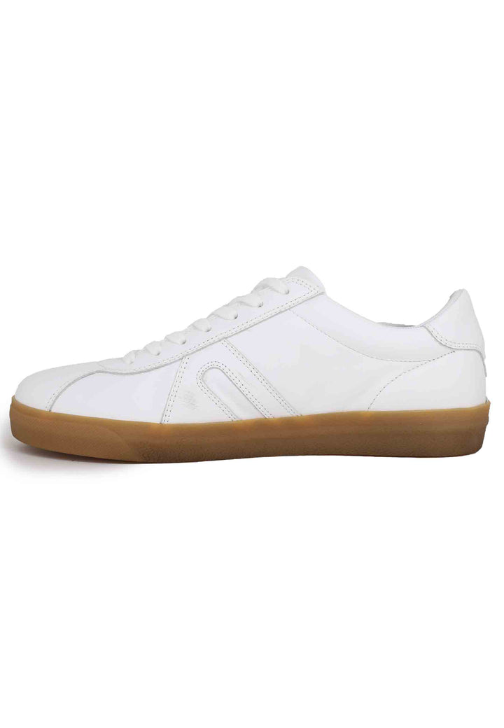 Spatarella Sneakers Uomo In Pelle Bianca