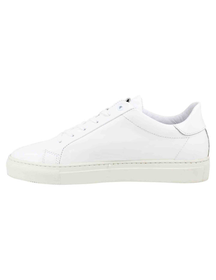 Spatarella Sneakers Uomo In Pelle Bianca