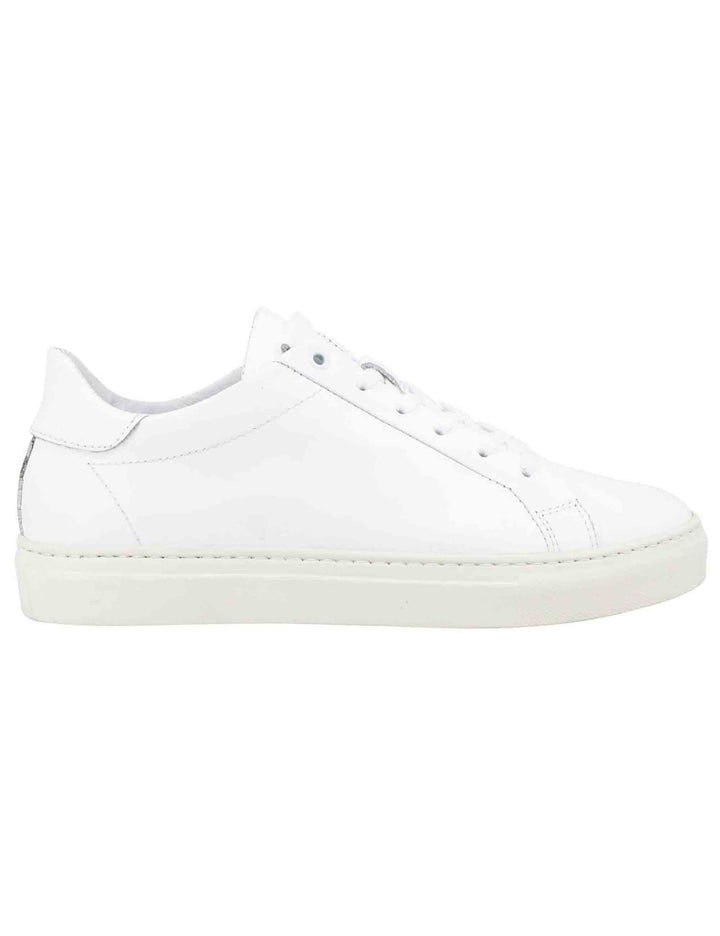 Spatarella Sneakers uomo in pelle bianca