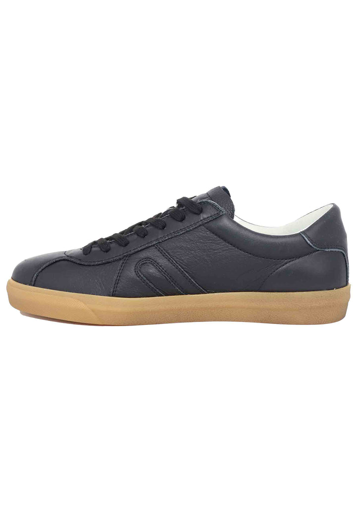 Spatarella Sneakers Uomo In Pelle Nera