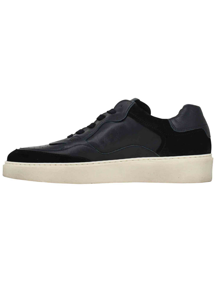 Spatarella Sneakers Uomo In Pelle Nera