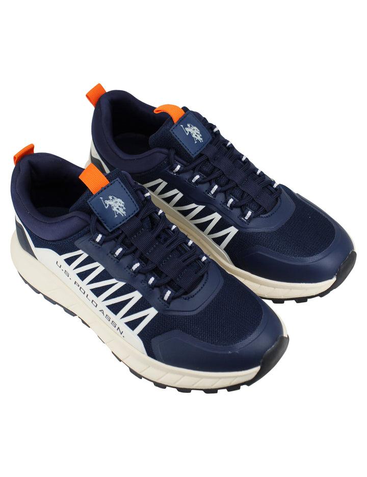 Spatarella Sneakers Uomo In Tessuto Tecnico Blu