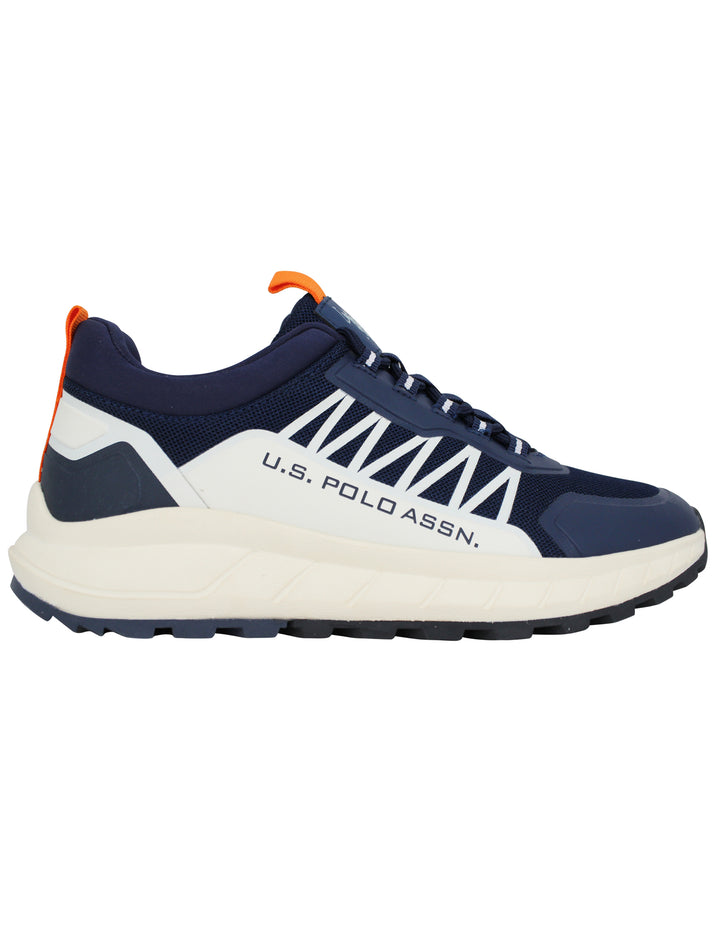 Spatarella Sneakers uomo in tessuto tecnico blu