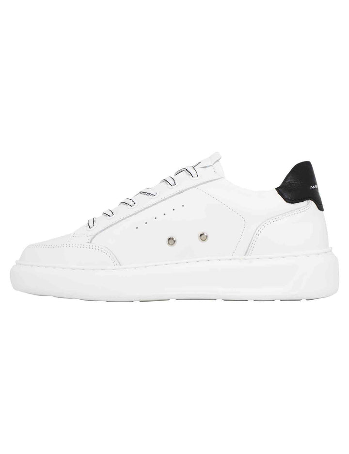 Spatarella Sneakers Uomo Kit In Pelle Bianca