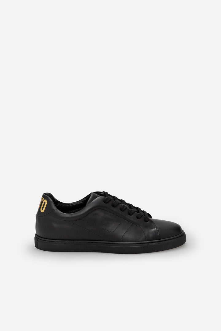 Spatarella Sneakers Uomo N.100 In Pelle Nera
