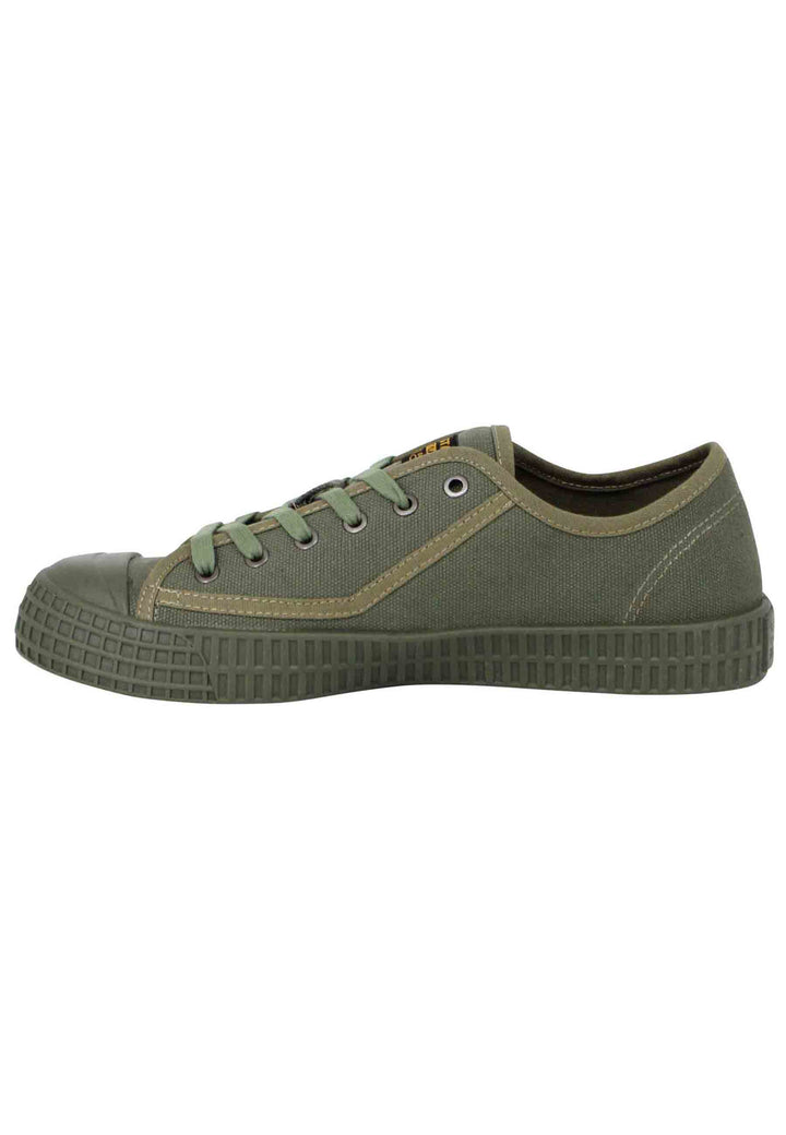 Spatarella Sneakers Uomo Rovulc II In Canvas Verde
