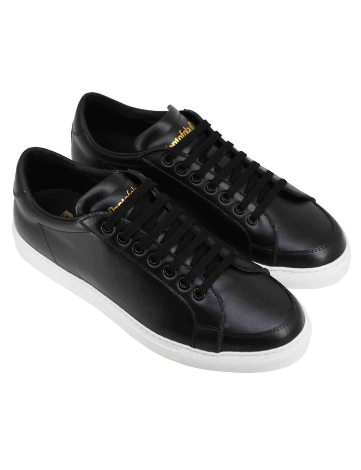 Spatarella Sneakers Uomo Top Spin In Pelle Nera