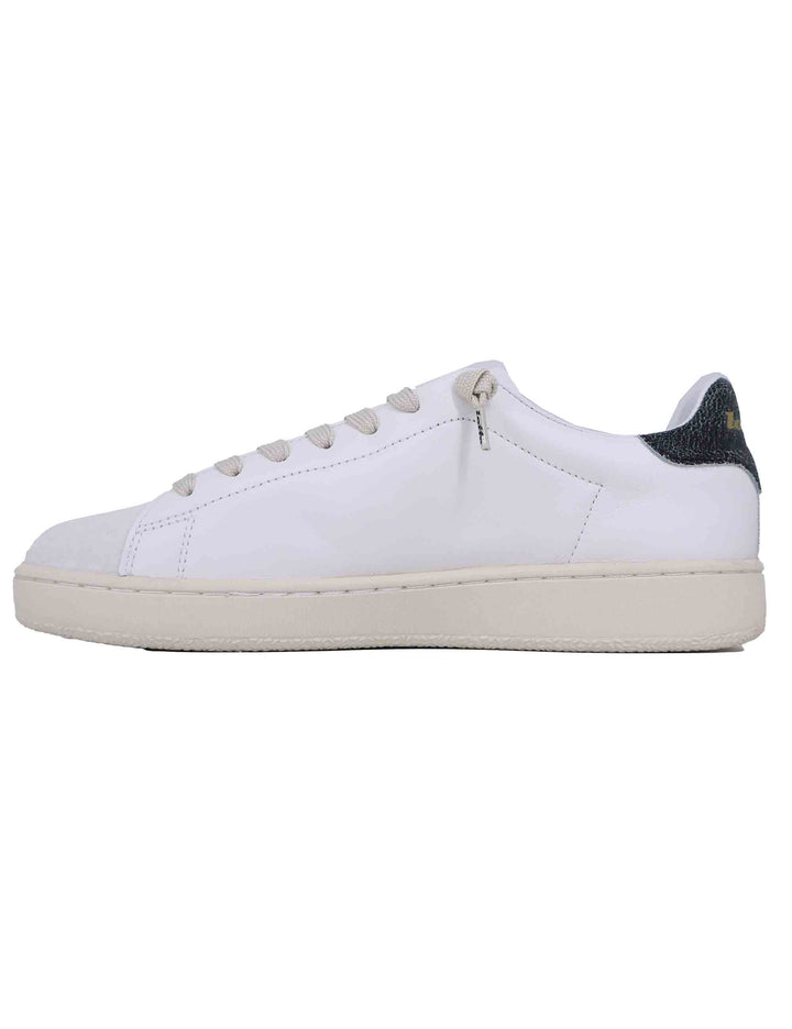 Spatarella Snekaers Uomo In Pelle Bianca Autograph